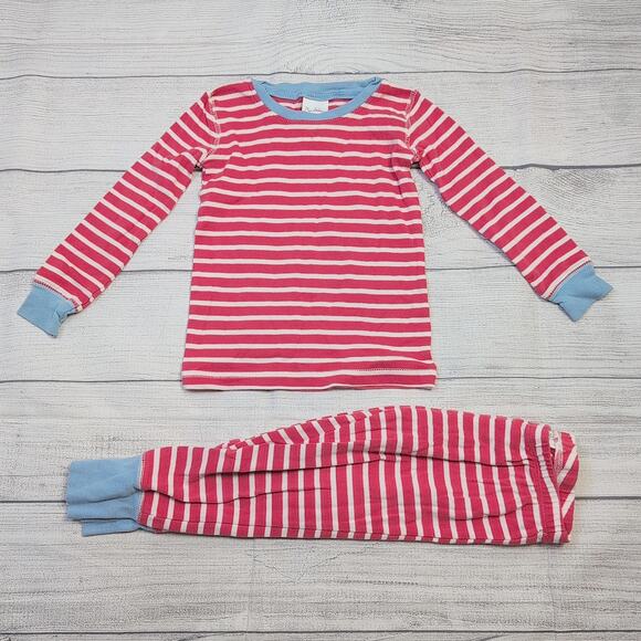 Mini Boden Other - 3 Mini Boden Red Stripe Pajamas